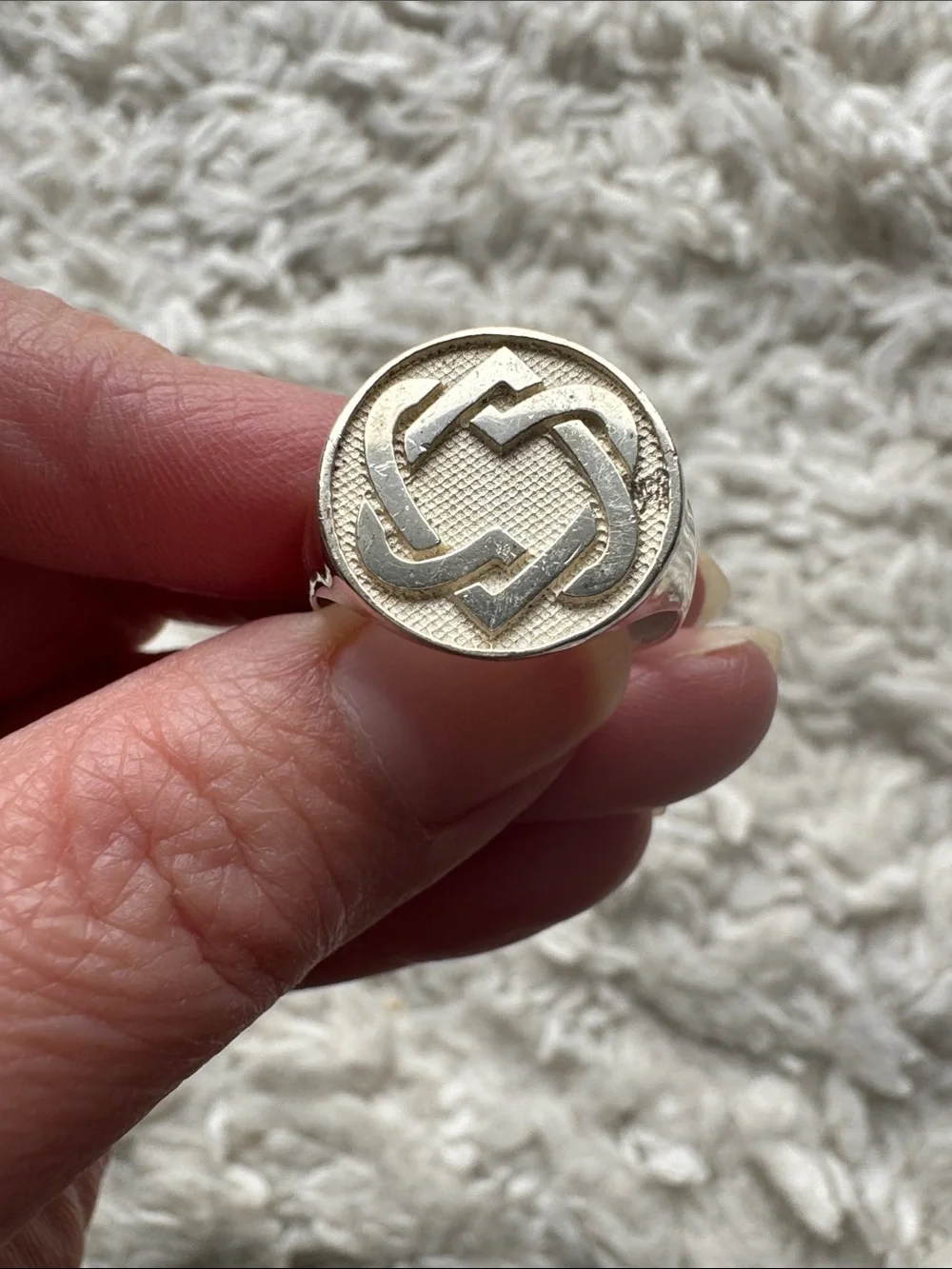 Leonard Cohen 2009 Sterling Silver Ring